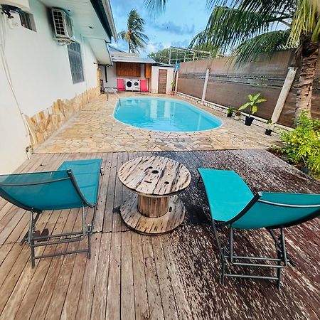 Sermie T2 Climatise Avec Piscine Kourou Exterior foto